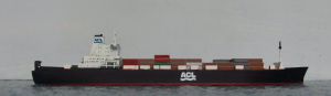 Containerschiff "Atlantic Cinderella" (1 St.) D 1970 Albatros Al 267